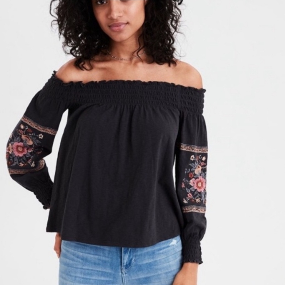 American eagle boho top